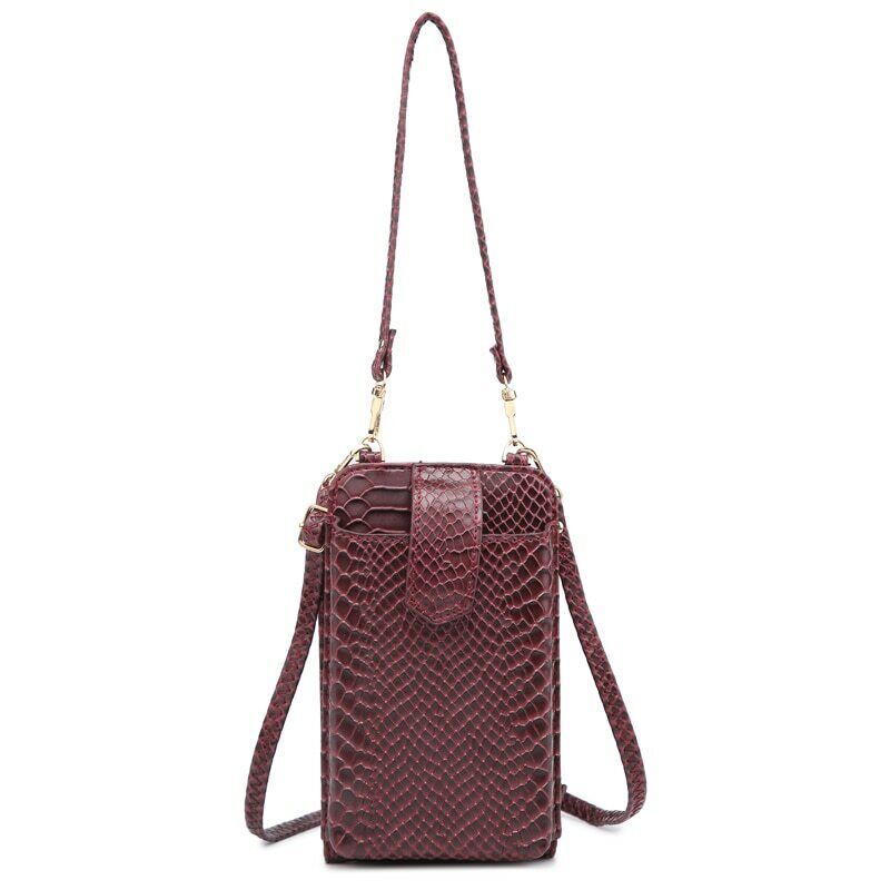 New Crossbody Bag Leather Strap Purse Clutch Bags Phone Bag Mutifunction Wallet