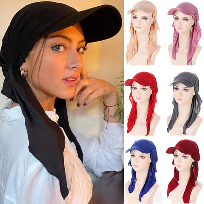 Ladies Women Hair Loss Scarf Cancer Chemo Cap Muslim Turban Hat Baseball Cap