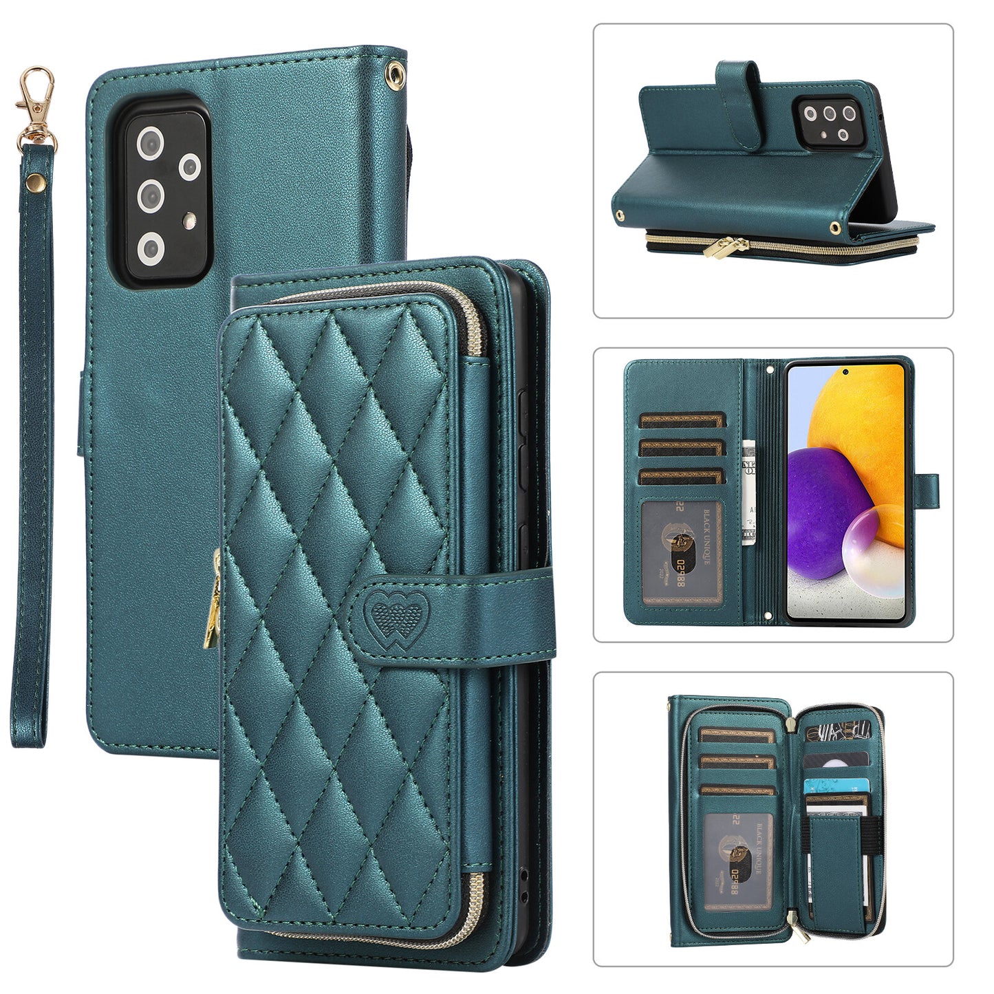 Crossbody Wallet Case for Motorola Moto G Stylus 5G/G Power 5G/G Play/G 5G 2024