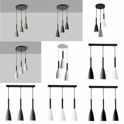 Modern Pendant Lights Lighting Nordic Minimalist Dining Table Kitchen Lamps E27
