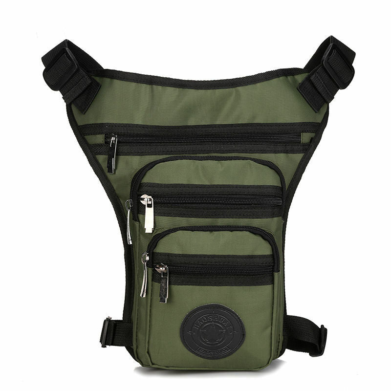 Military Male Hip Thigh Fanny Pack Camou Casual Shoulder Bag Nylon Waist Leg Bag