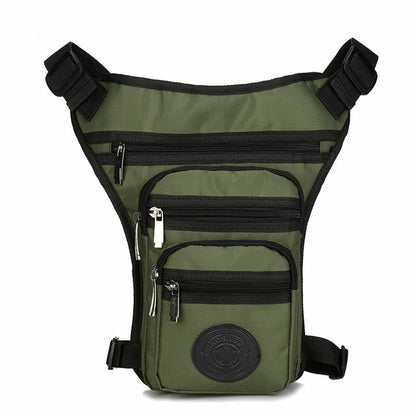 Military Male Hip Thigh Fanny Pack Camou Casual Shoulder Bag Nylon Waist Leg Bag