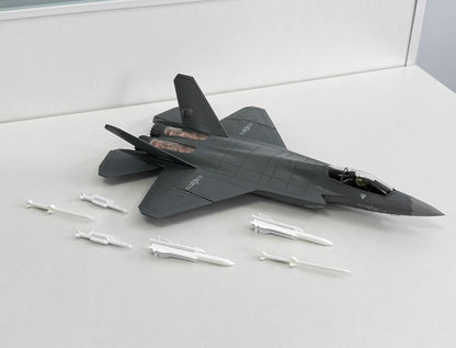 1:48 36CM CHINA J-35 Fighter Airplane Diecast Military Aircraft Plane Model