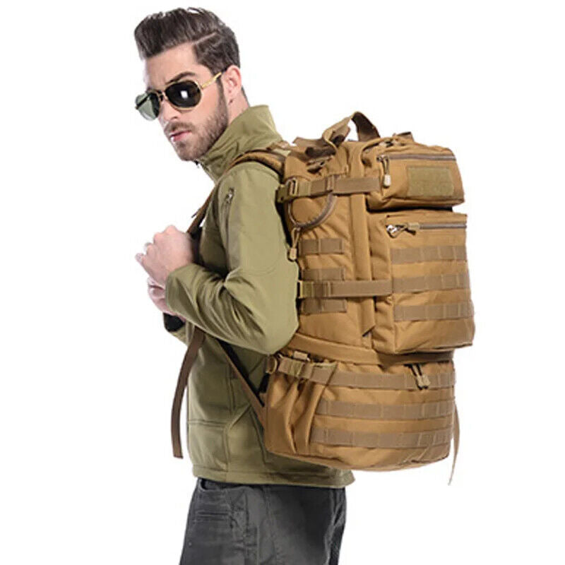 Tactical Backpack Outdoor Army Camping Hiking Travel Backpacks Sports Bags