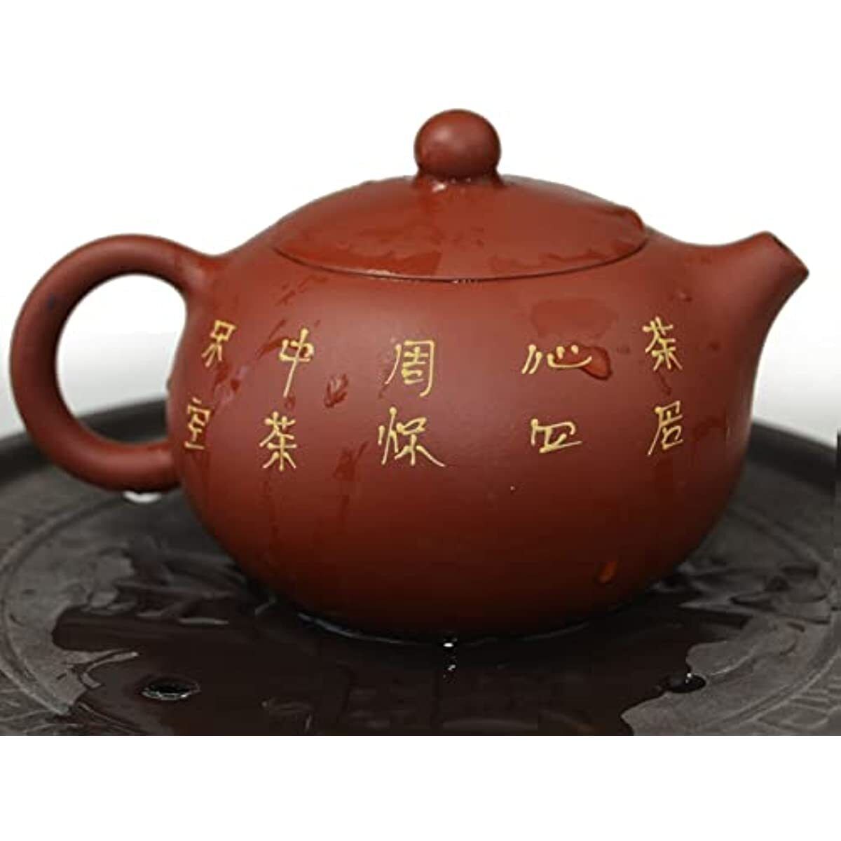 Teapot 6.8oz Chinese Yixing Clay Xishi Pots Handmade Colour Gongfu Tea fine Gift