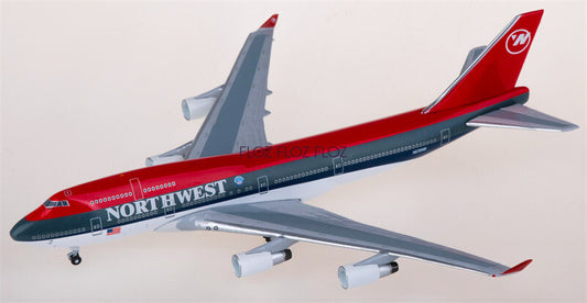 for AeroClassics for Northwest Airlines for Boeing 747-400 N676NW 1:400 Model