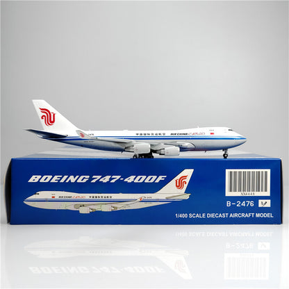 1:400 JC Wings AIR CHINA CARAO BOEING B747-400F Airplane Diecast Aircraft Model