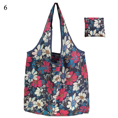 New Reusable Foldable Ladies Shopping Bag Eco Tote Handbag Fold Away Bag