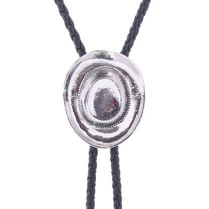 Men Bolo Ties Cowboy Adjustable Cacique Women Western Rodeo Dance Neckties 3.5cm