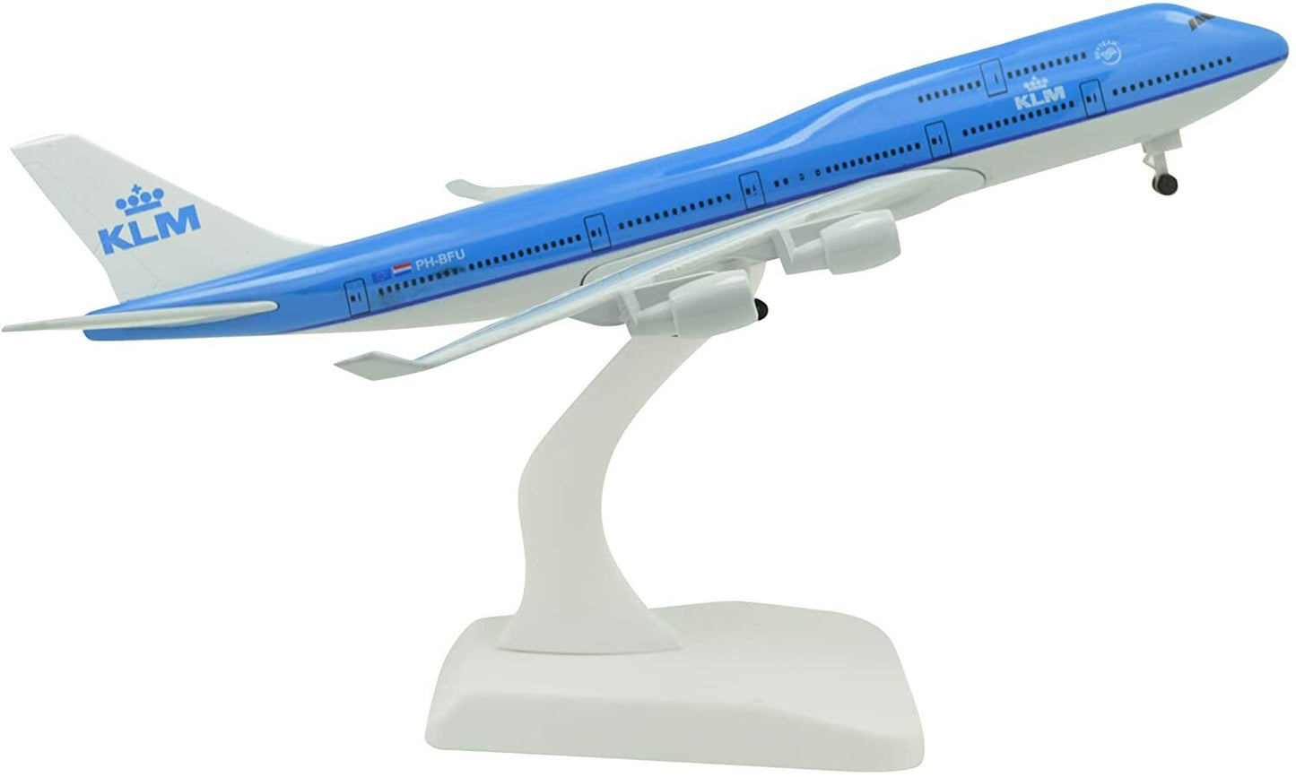 1:400 B747-400 KLM Royal Dutch Airlines Metal Airplane Model Plane Toy Plane