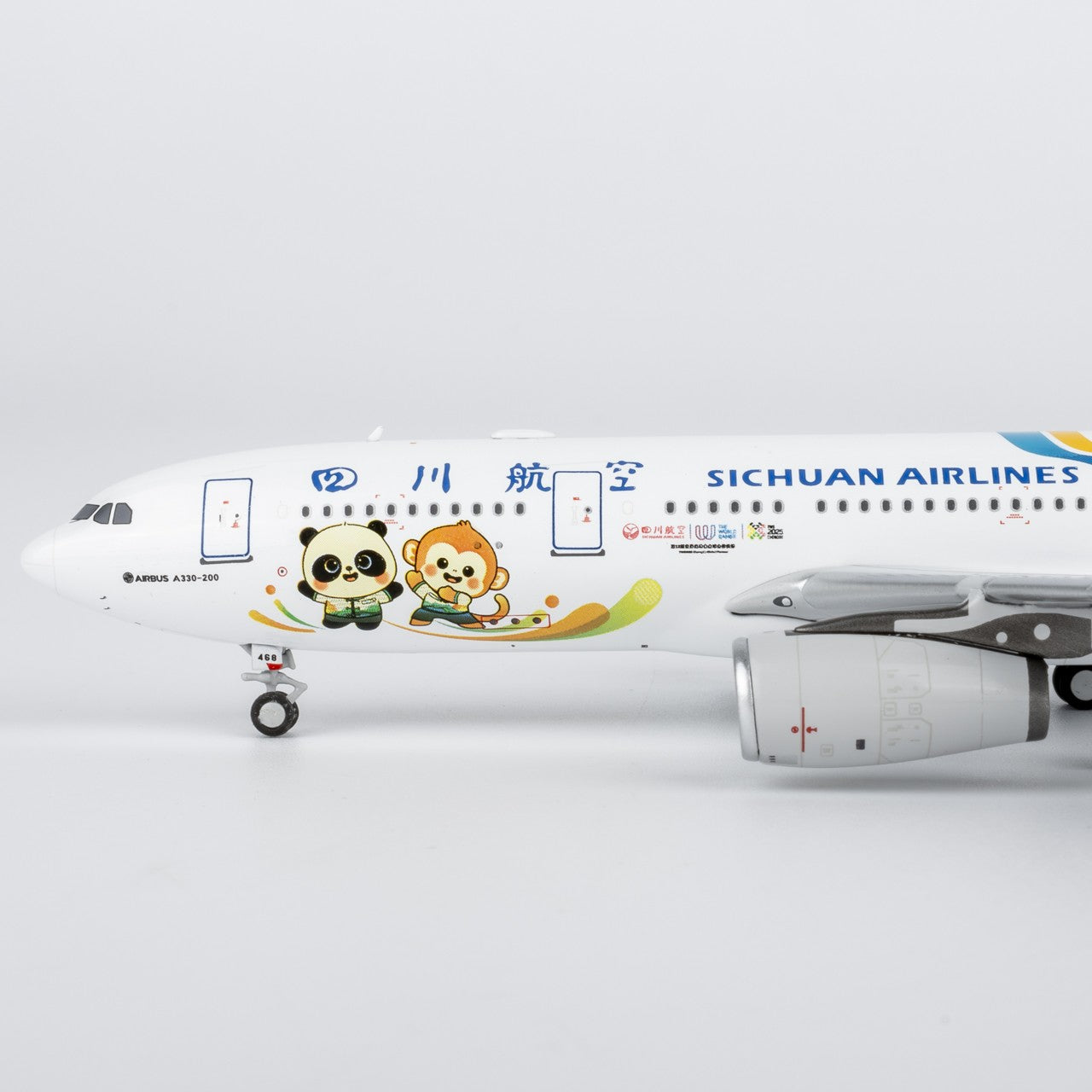 1:400 NGmodels Sichuan Airlines Airbus A330-200 Airplane Diecast Plane Model