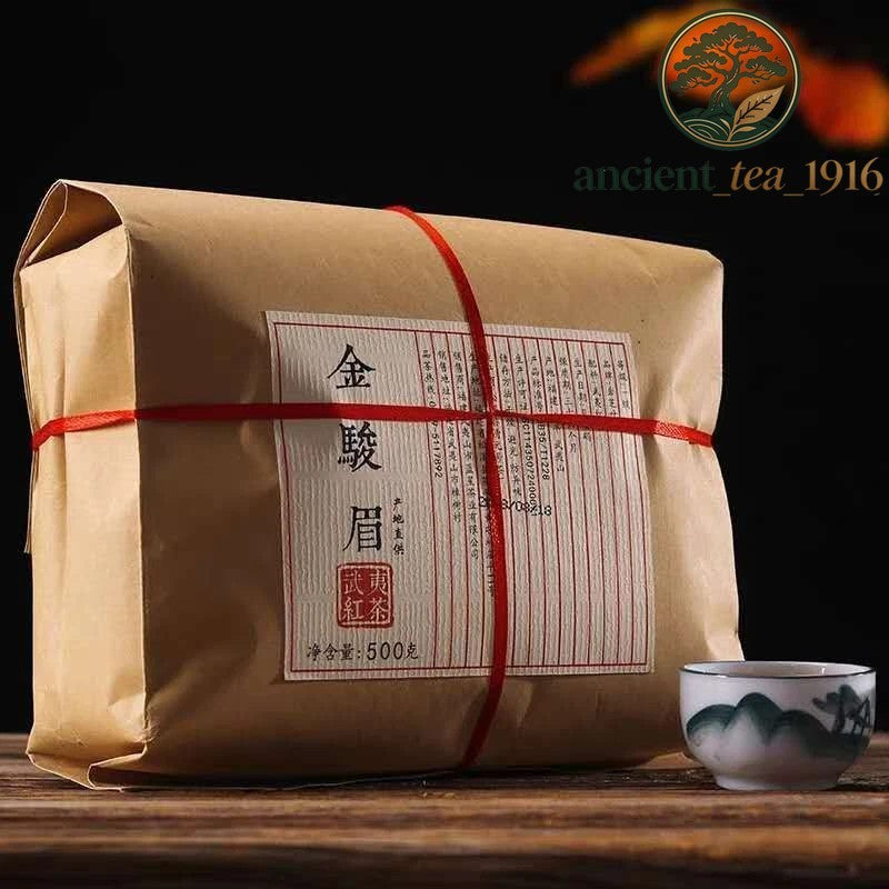 500g Jin Jun Mei black tea Jinjunmei Golden Eyebrow Wuyi Tongmuguan Black Tea