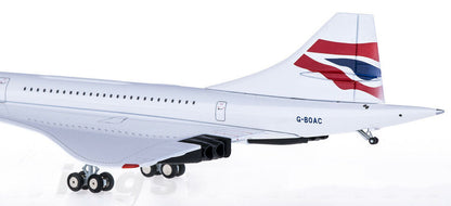 1:200 31CM Hogan BRITISH AIRWAYS Concorde Passenger Aircraft Diecast Plane Model