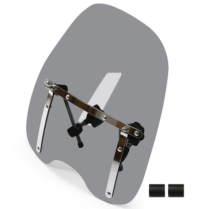 Quality 19" Motorcycle Windscreen Windshield For Suzuki For Yamaha For Vulcan