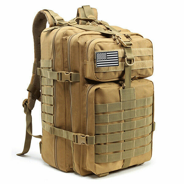 Man Army Tactical Backpacks Bags Pack Trekking Camping Hunting Bag