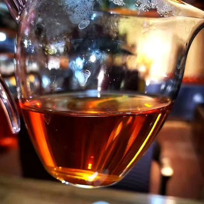 2003 Yunnan Pu'er Tea Shuang Hua Ming Ji Yiwu Old Pu-erh Raw Tea Aged Puerh 357g