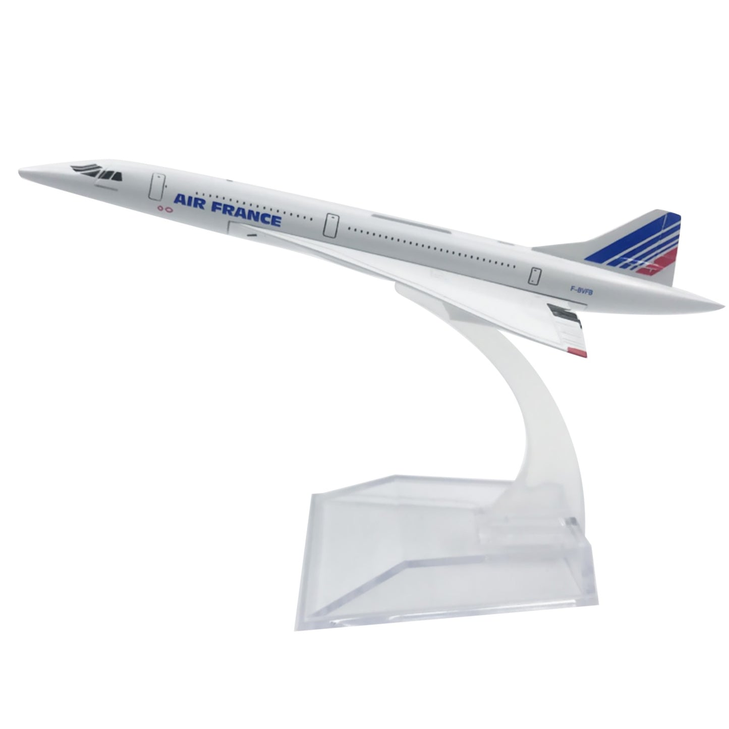 16cm 1/400 Air France Concorde Plane Model Diecast Alloy Finished Model