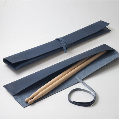 PU Leather Drumstick Storage Pouch Protector Bag Musical Instrument Drum Stick