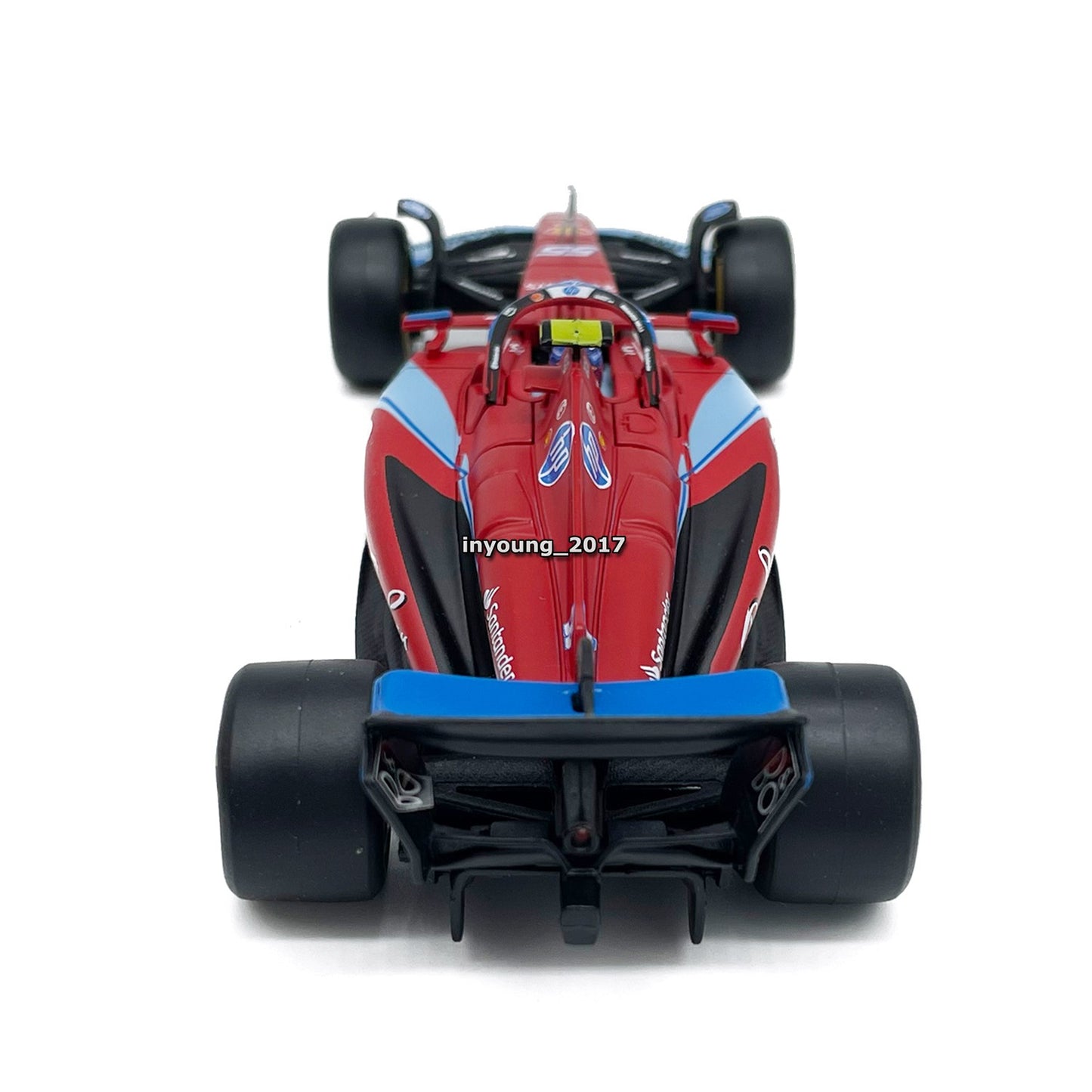 1/43 2024 Ferrari SF-24 Model Toy Car Metal Diecast Toy Vehicle Carlos Sainz 55
