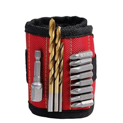 Strong Magnetic Wristband Tool Bags Screw Nail Nut Bolt Drill Storage Portable