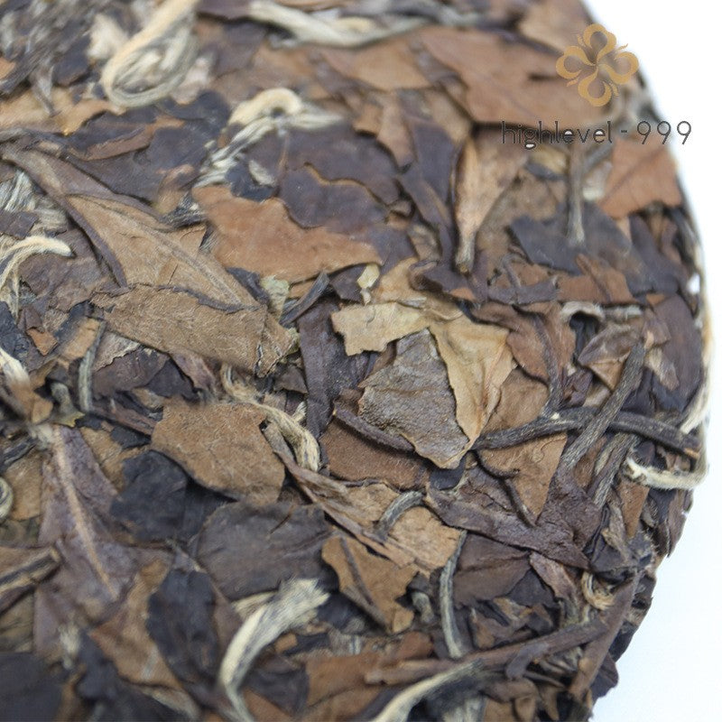 100g Fuding White Tea Aged Shoumei Biscuit Cake Sun Dried Jujube Aroma Gongmei