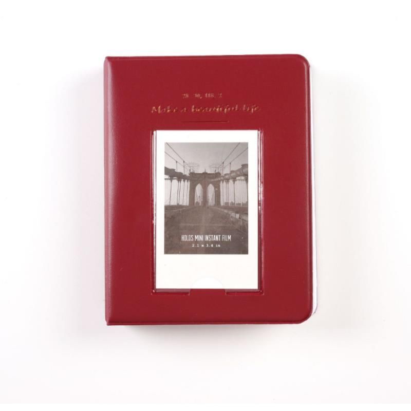 Photo Album 64 Pockets Mini Polaroid Photocard Holder Scrapbook Pictures Storage