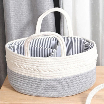 Diaper Bag Rope Baskets Kids Hand Baskets Box Toys Candy Desktop Mommy Bag