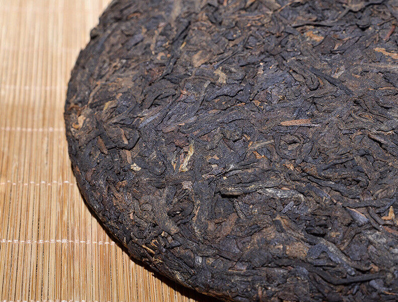 Hot 2008 The First Village Lao BanZhang Puer Ripe Pu Erh Tea Old Tree Pu Er 357g