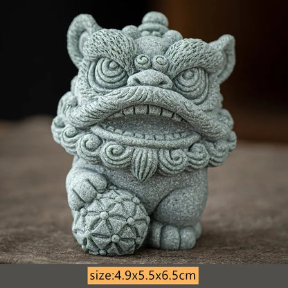 Chinese Tea Pet Ornaments Animal Tea Figurine Decor Sculpture Teaware Accessorie