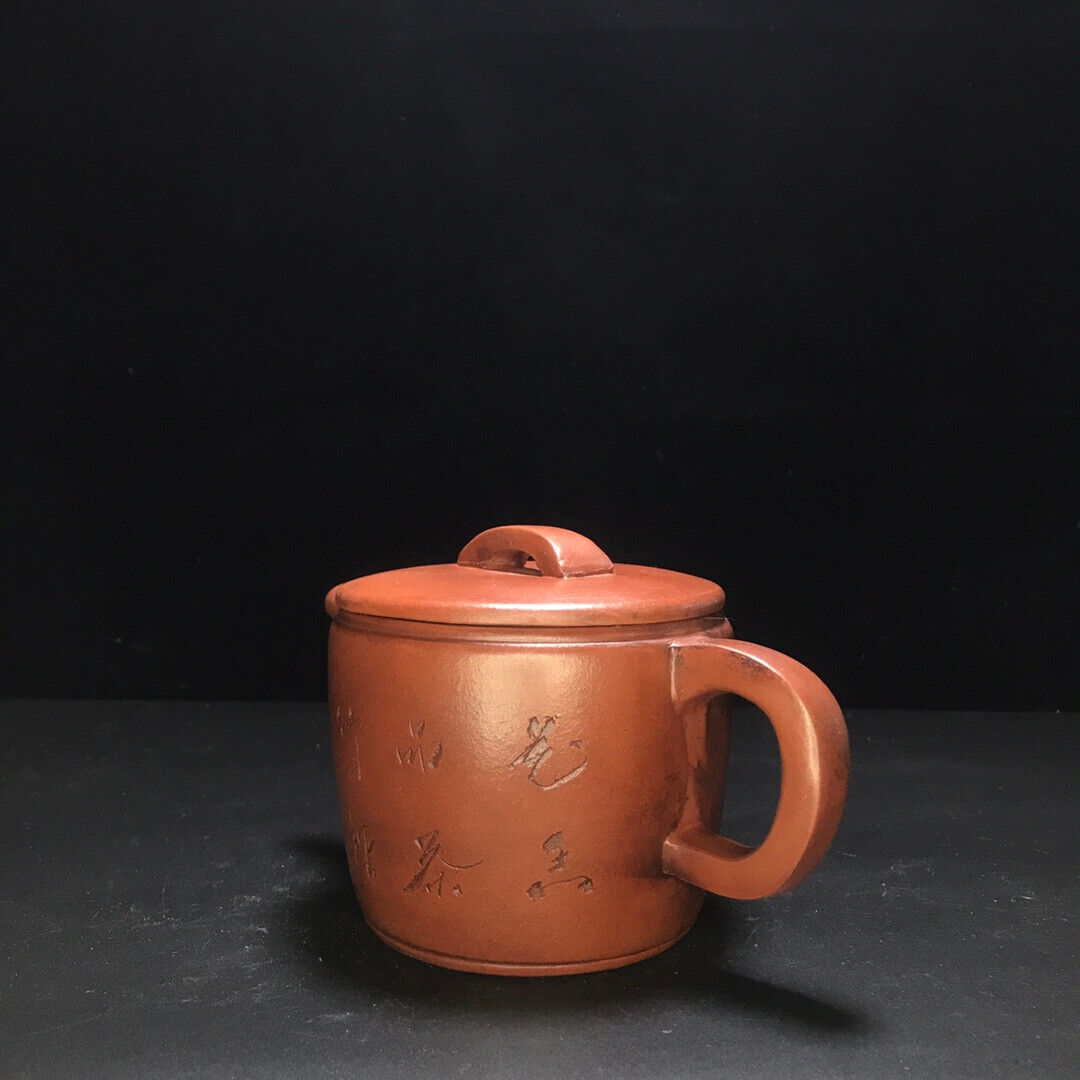 Chinese Yixing Zisha Clay Handmade Exquisite Teapot （汉瓦 底款：华凤翔）