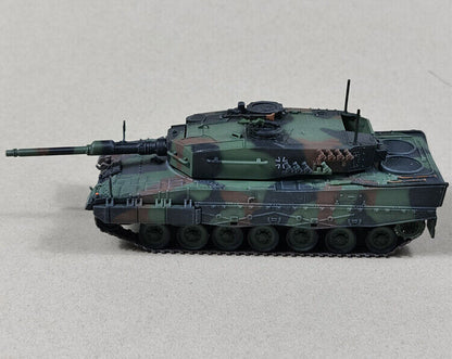 1/72 Panzerkampf German Leopard 2A4 Main Battle Tank NATO Tricolor Alloy Model