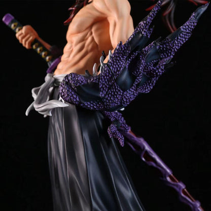 Dämonenjäger Kokushibo Yoriichi Tsugikuni PVC Actionfigur Statue Modell Spielzeug-