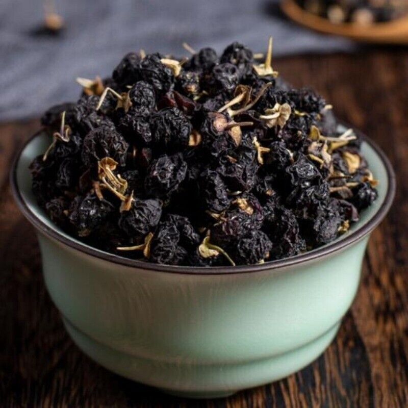1 Box 100g Dried Aromatic Antioxidant Healthy Beauty Black Wolfberry Tea