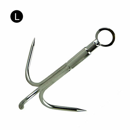 Climbing Claw Stainless Steel Hook Hiking Outdoor Mountaineering Grappling Tools