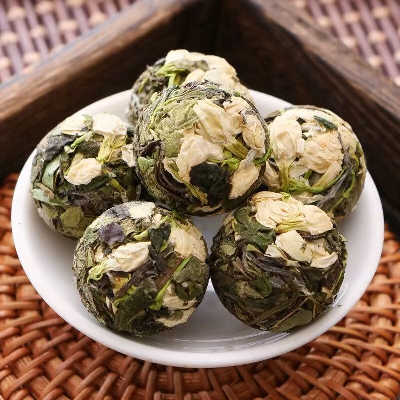 250G Special Grade Imperial Fragrant Jasmine Dragon Pearl Premium Green Tea -
