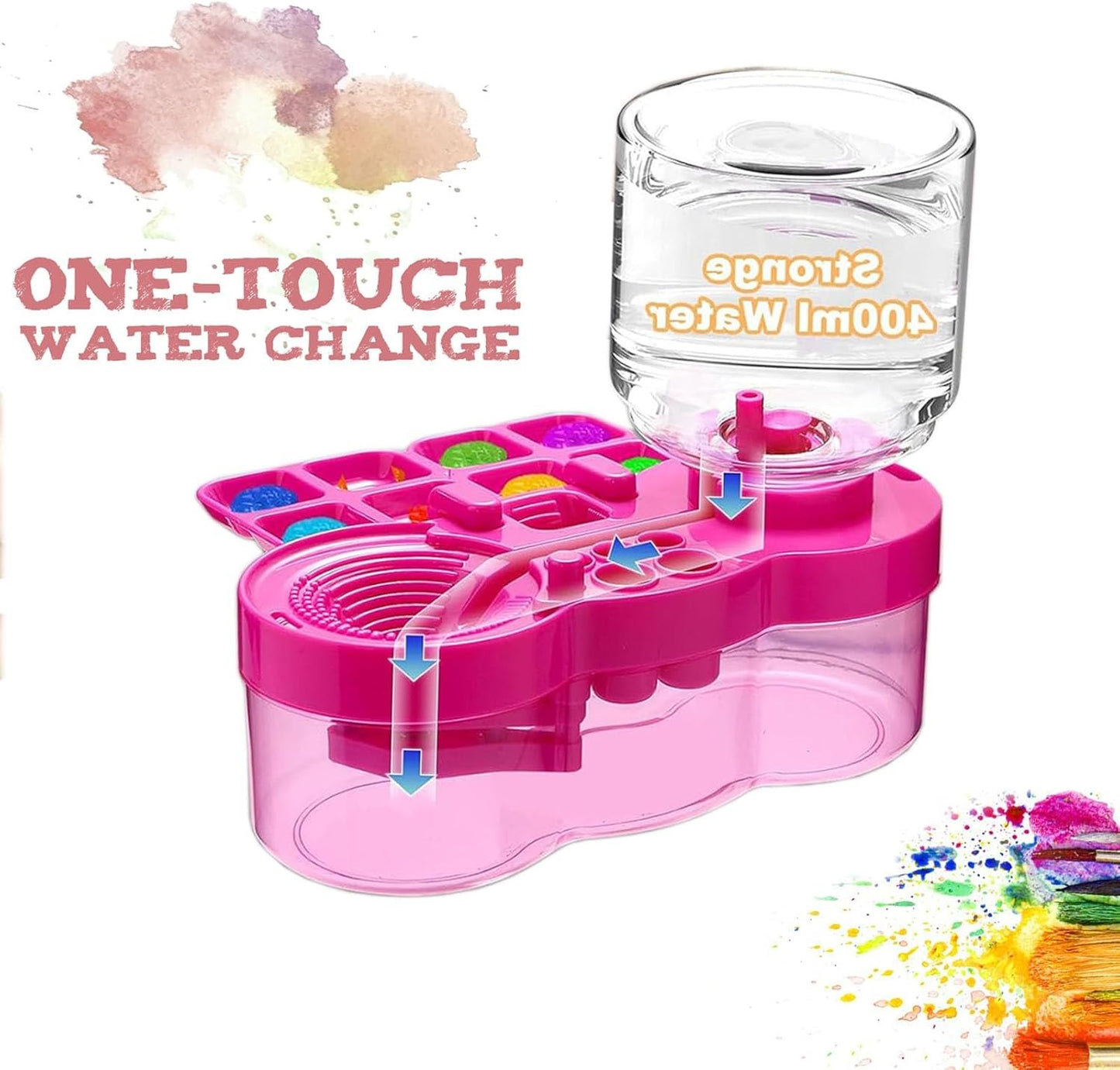 Paint Brush Cleaner Brush Rinser Water Circulation Brush Cleaner Painting Tool