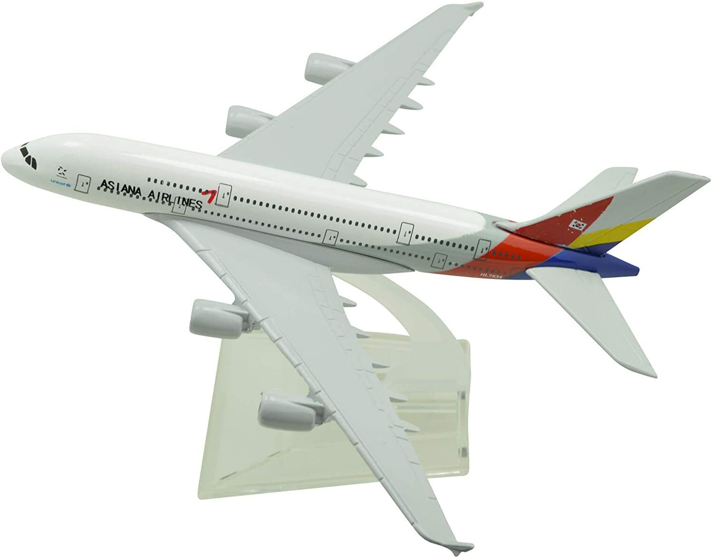 1:400 16cm Air Bus A380 Asiana Airlines Metal Airplane Model Plane Toy Plane