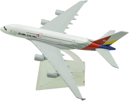 1:400 16cm Air Bus A380 Asiana Airlines Metal Airplane Model Plane Toy Plane