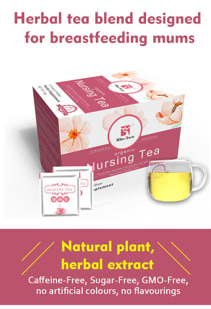 Organic Nursing Tea for Breastfeeding Mothers Increases Breast Milk Lactation