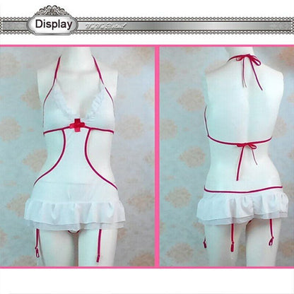 Women Sexy Lingerie Hot Erotic Costumes Role Play Nurse Uniform Erotic Lingerie