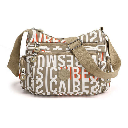 Women Bag Handbag Large Waterproof Nylon Shoulder Messenger Bag Crossbody Canvas