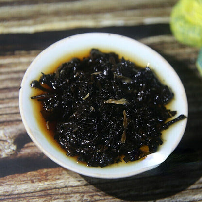 Ripe Mini Pu Erh Tuo Cha Tea Laocang 2015 Yunnan Tuocha Tea Chrysanthemum Aroma
