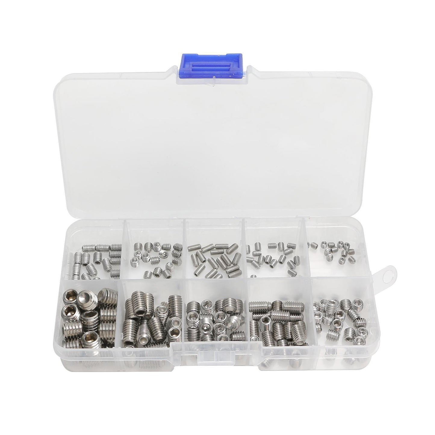 Stainless Steel M3-M8 Allen Head Socket Hex Set Grub Screws 200pcs/Box