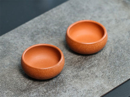 2pcs/lot Marked Tea Cup Chinese Real Yixing Zisha Jiangpo Clay Personal Cup New