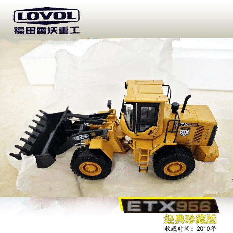 1:35 24CM LOVOL ETX956 Dozer Loader Construction Equipment Machine Diecast Model
