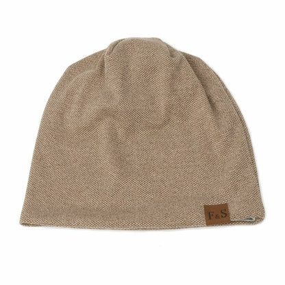 Lightweight Cap Casual Thermal Elastic Knitted Cotton Hat Autumn Spring Sport