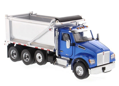 1:50 DM Kenworth T880S SFFA Tandem Truck Dump Construction Machine Diecast Model