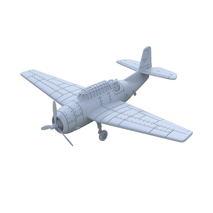 Yao's Studio LYR200239A 1/200 Military Model Kit USN TBF-1C Avenger Touch Down
