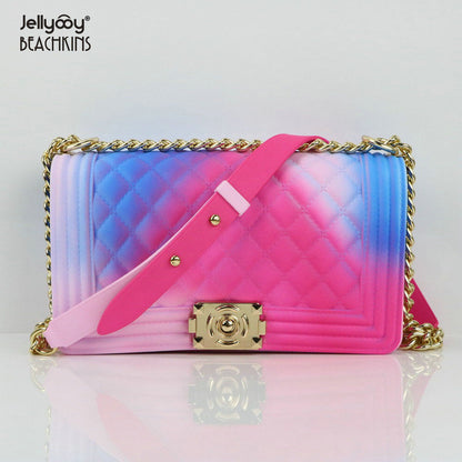 Handbags Women Jelly Shoulder Bag Women's Cluth Tote Ladies Crossbody Bags