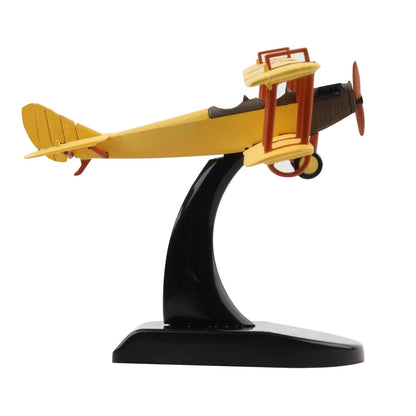 1/100 Scale Diecast Alloy WWI USA For Curtiss JN-4 Jenny Aircraft Model